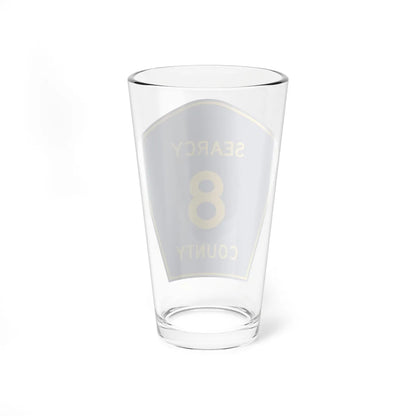 Searcy County Route 8 AR (Arkansas) (Road Sign) Pint Glass 16oz - Go Mug Yourself
