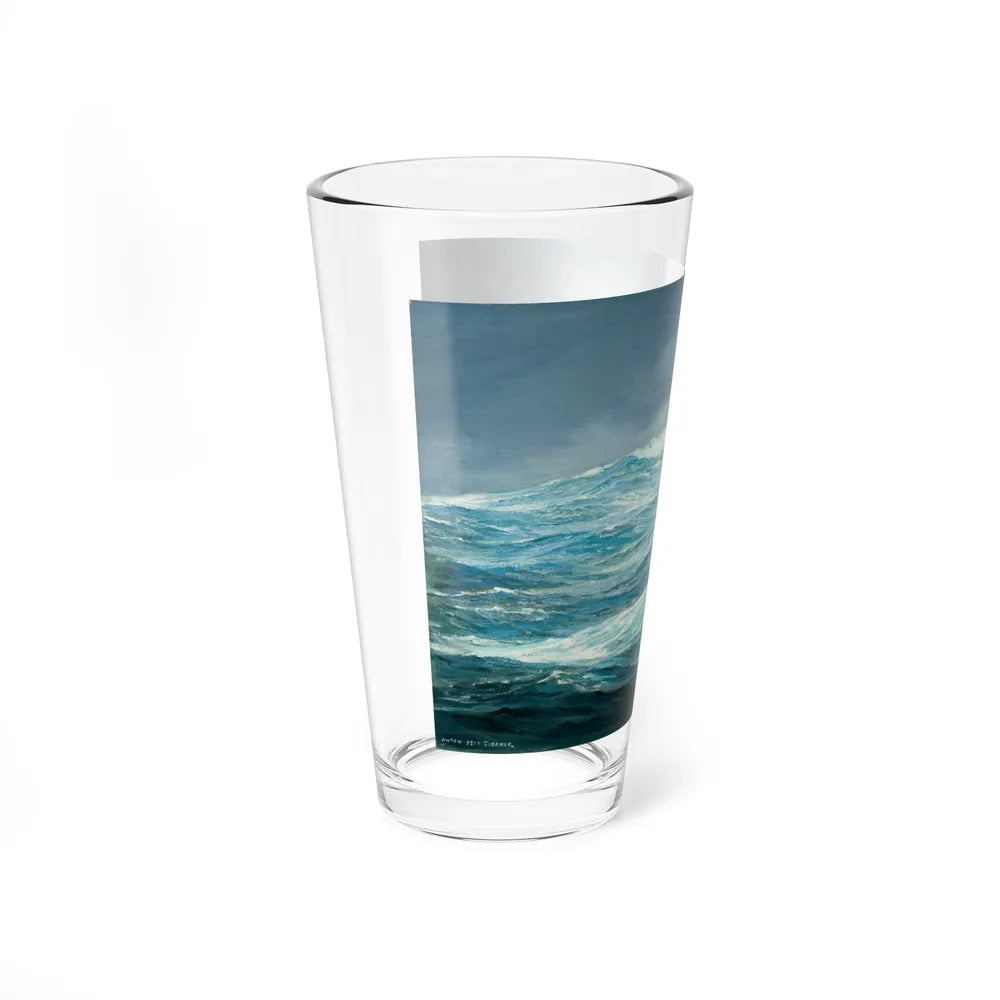 Seascape (1) (Magazine Illustration) Pint Glass 16oz-Go Mug Yourself