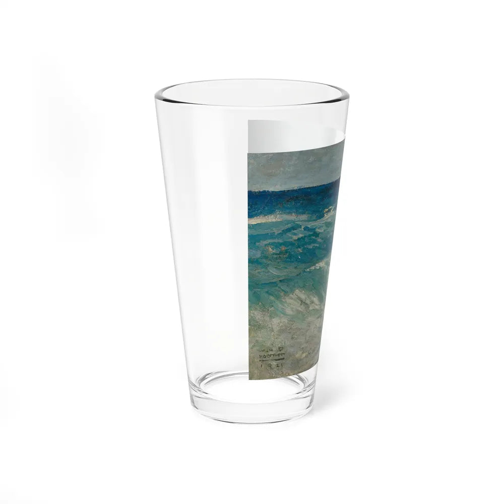 Seascape, 1921 (Magazine Illustration) Pint Glass 16oz-Go Mug Yourself