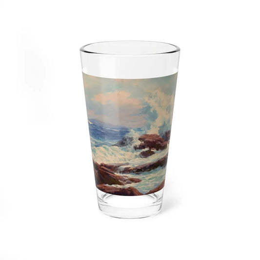 Seascape (2) (Magazine Illustration) Pint Glass 16oz-16oz-Go Mug Yourself