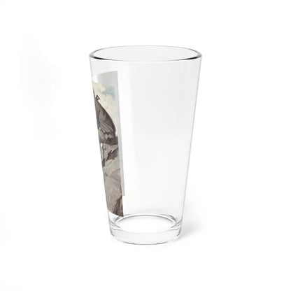 Seaside Smoke (Magazine Illustration) Pint Glass 16oz-Go Mug Yourself