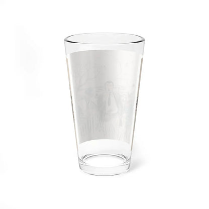 Seaside Town, Woman's Home Companion interior illustration (Magazine Illustration) Pint Glass 16oz - Go Mug Yourself