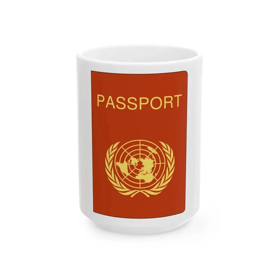 Sebek Passport - White Coffee Mug 15oz - Go Mug Yourself