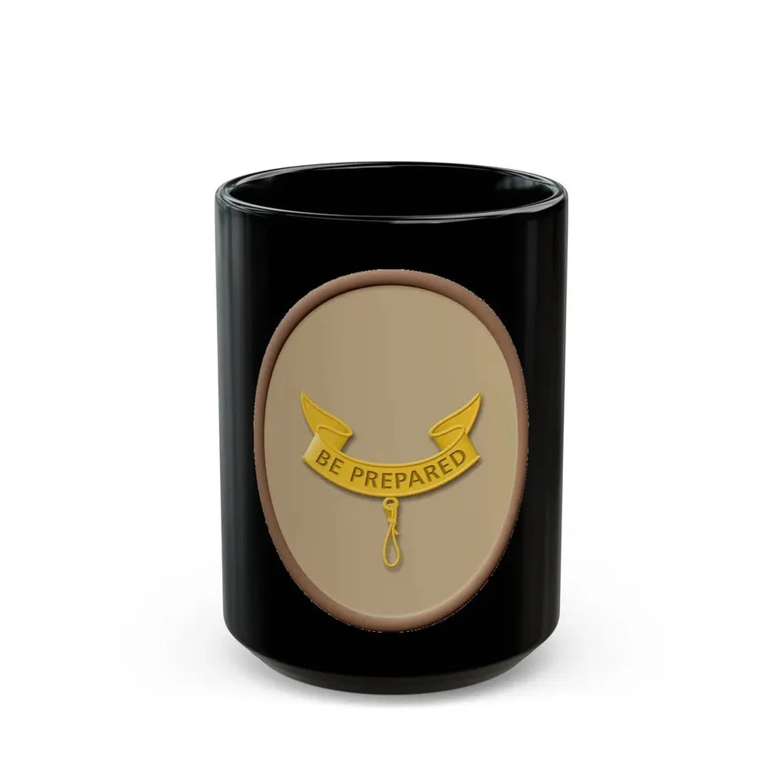 Second Class (Boy Scout Merit Badge) Black Coffee Mug 15oz - Go Mug Yourself