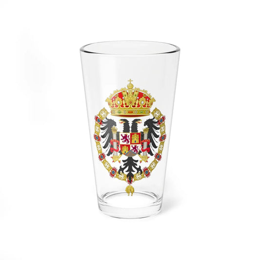 Second Coat of Arms of Potosi (Equatorial Guinea) (Coat of Arms) Pint Glass 16oz 16oz - Go Mug Yourself