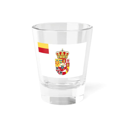 Second Flag of the Duchy of Lucca 1818-1824 (Italy) Shot Glass 1.5oz 1.5oz - Go Mug Yourself