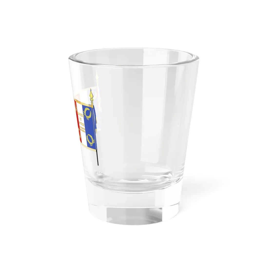 Second model regimental Colour for the LFV 1943 (France) Shot Glass 1.5oz - Go Mug Yourself