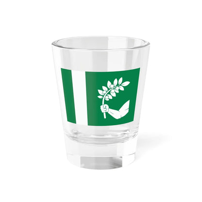 Second proposed flag of Marche (Italy) Shot Glass 1.5oz 1.5oz - Go Mug Yourself