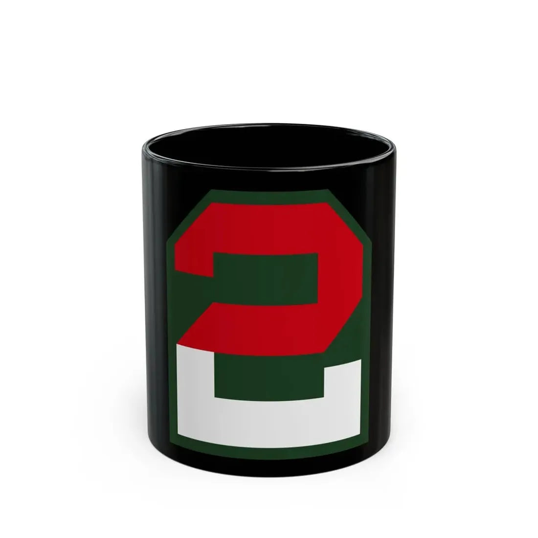 Second United States CSIB (U.S. Army) Black Coffee Mug 11oz - Go Mug Yourself