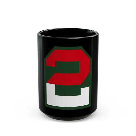 Second United States CSIB (U.S. Army) Black Coffee Mug 15oz - Go Mug Yourself