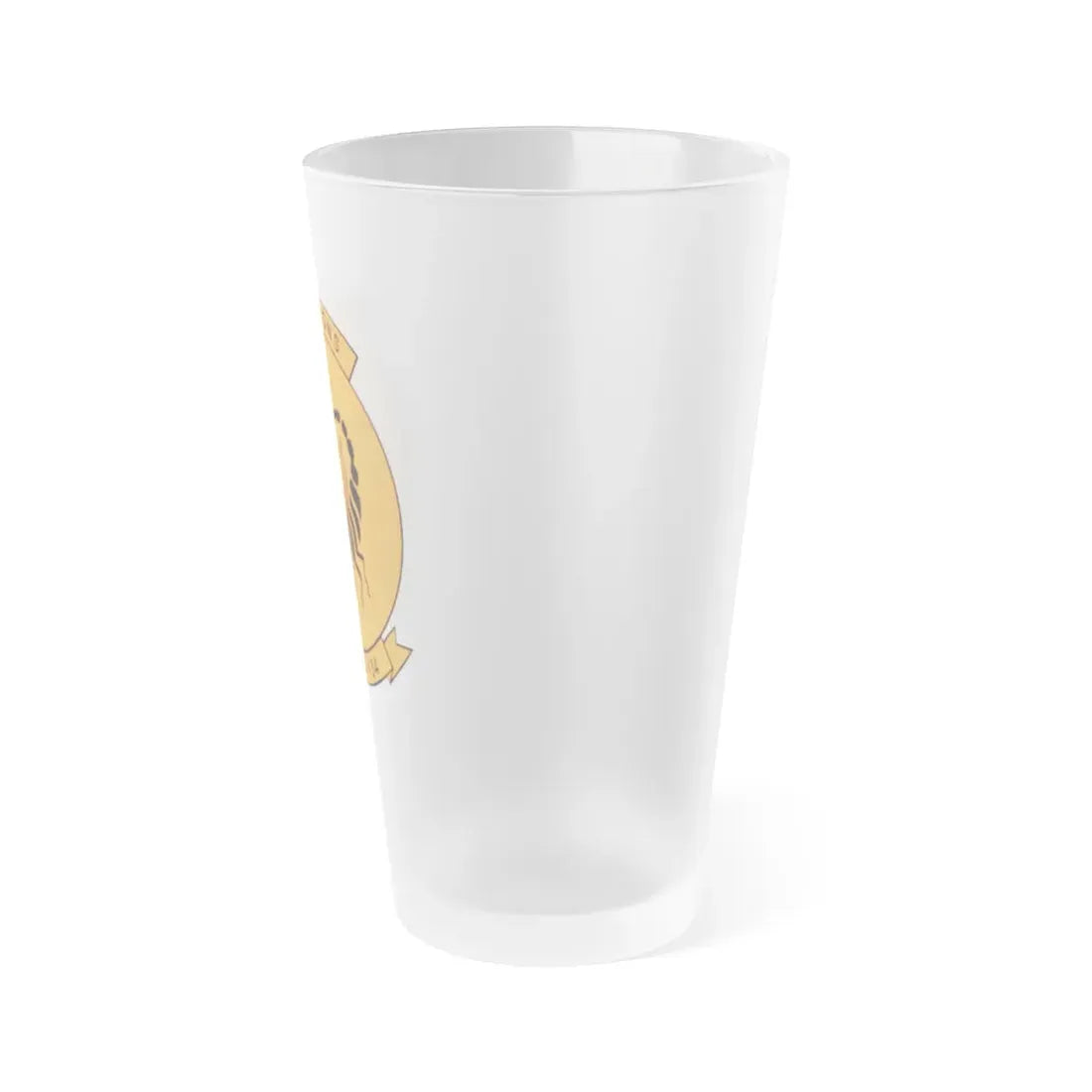 Second VA 134 US Navy (U.S. Navy) Frosted Pint Glass 16oz - Go Mug Yourself