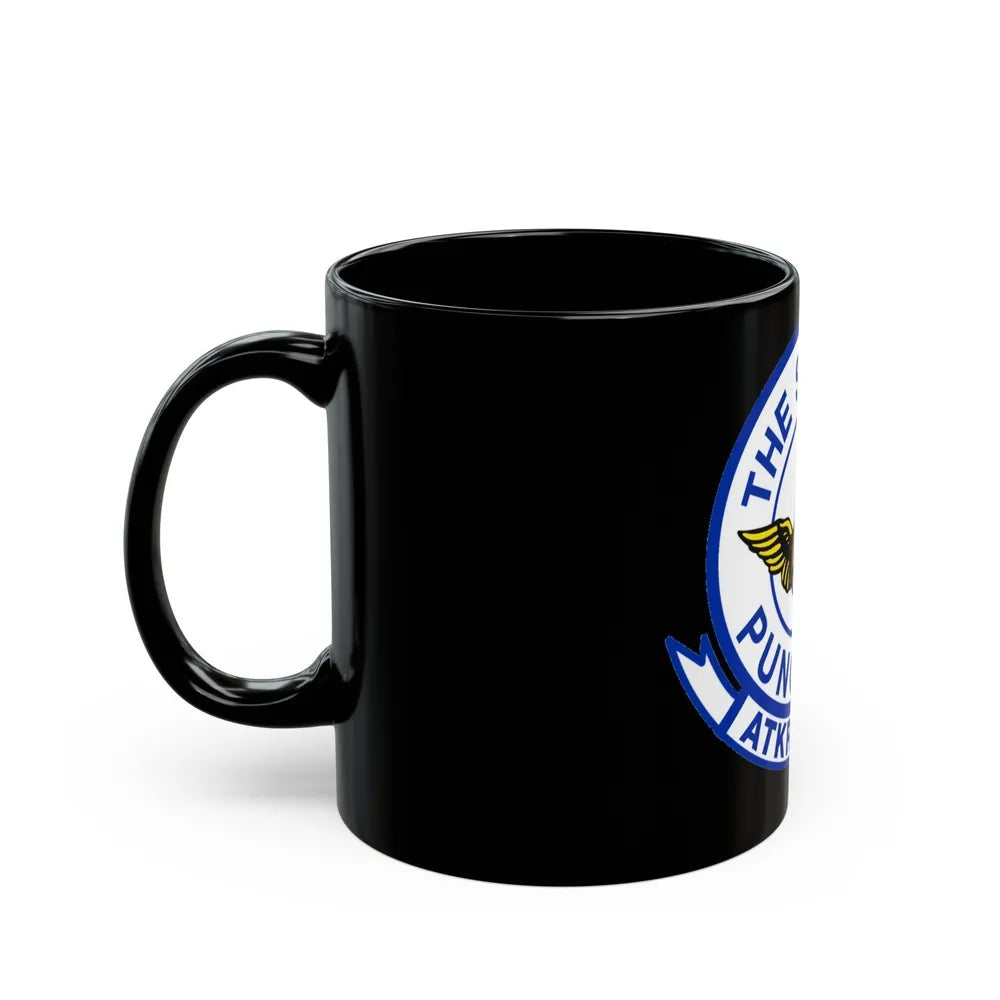 Second VA 75 ATKRON 75 The Sunday Punchers (U.S. Navy) Black Coffee Mug-Go Mug Yourself