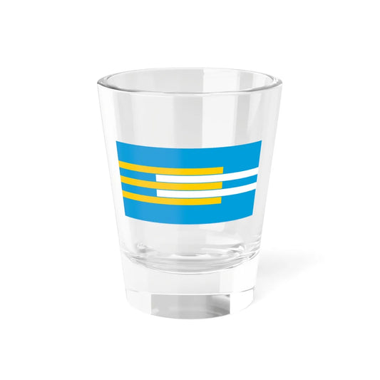 Second Westendorp Proposal of BiH flag (Bosnia and Herzegovina) Shot Glass 1.5oz 1.5oz - Go Mug Yourself