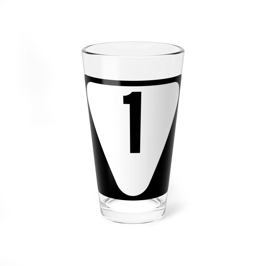 Secondary Tennessee 1 (Tennessee) (Road Sign) Pint Glass 16oz 16oz - Go Mug Yourself