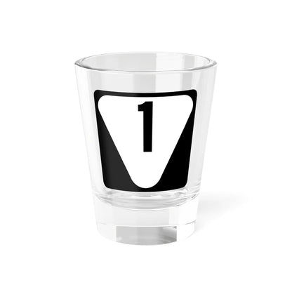 Secondary Tennessee 1 (Tennessee) (Road Sign) Shot Glass 1.5oz 1.5oz - Go Mug Yourself