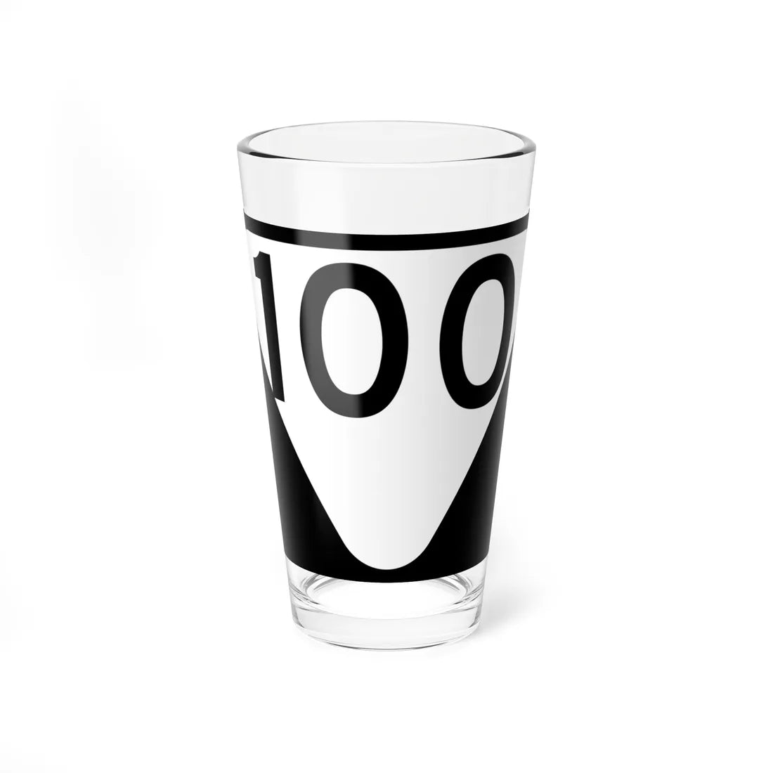 Secondary Tennessee 100 (Tennessee) (Road Sign) Pint Glass 16oz 16oz - Go Mug Yourself