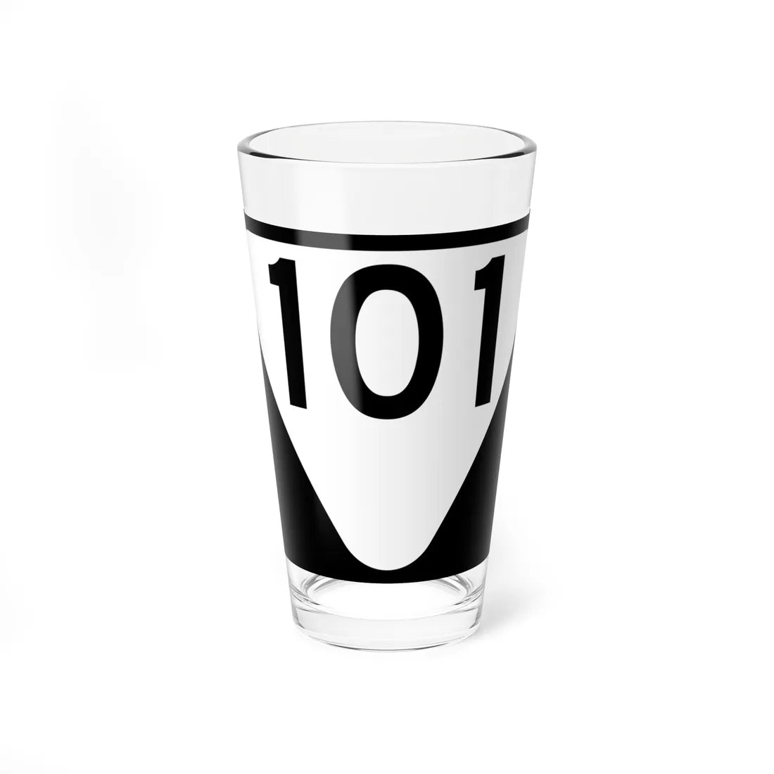 Secondary Tennessee 101 (Tennessee) (Road Sign) Pint Glass 16oz 16oz - Go Mug Yourself