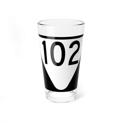 Secondary Tennessee 102 (Tennessee) (Road Sign) Pint Glass 16oz - Go Mug Yourself