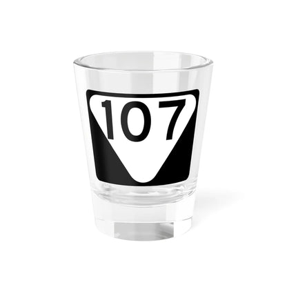 Secondary Tennessee 107 (Tennessee) (Road Sign) Shot Glass 1.5oz 1.5oz - Go Mug Yourself