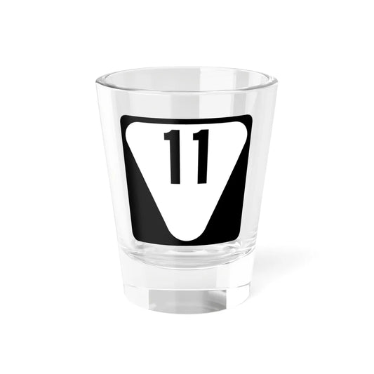 Secondary Tennessee 11 (Tennessee) (Road Sign) Shot Glass 1.5oz 1.5oz - Go Mug Yourself