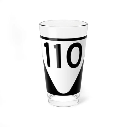 Secondary Tennessee 110 (Tennessee) (Road Sign) Pint Glass 16oz - Go Mug Yourself