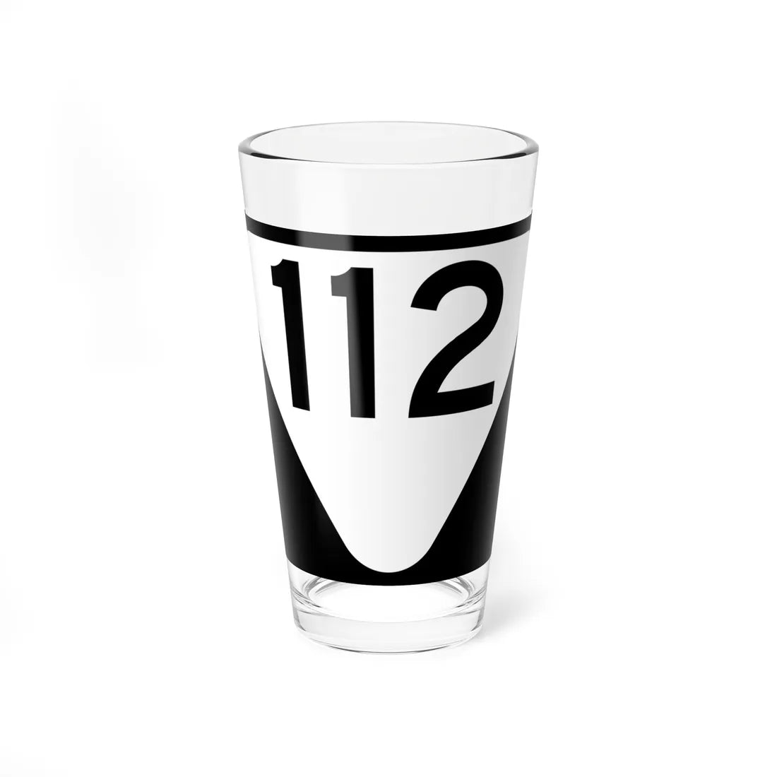 Secondary Tennessee 112 (Tennessee) (Road Sign) Pint Glass 16oz 16oz - Go Mug Yourself