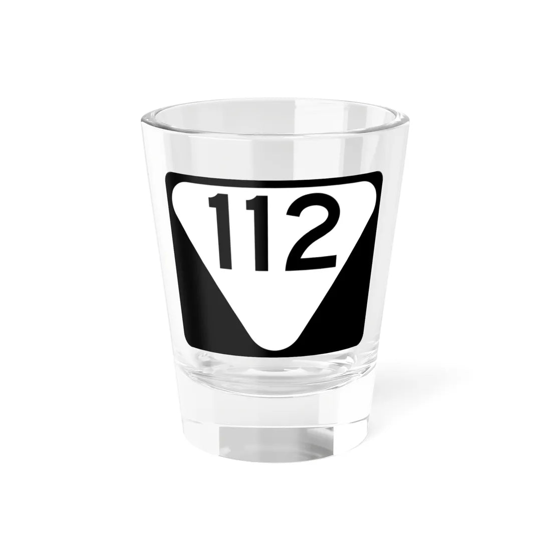 Secondary Tennessee 112 (Tennessee) (Road Sign) Shot Glass 1.5oz 1.5oz - Go Mug Yourself