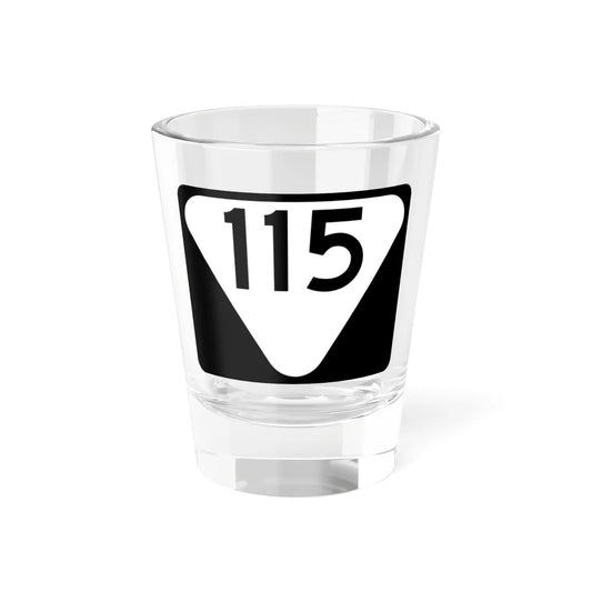 Secondary Tennessee 115 (Tennessee) (Road Sign) Shot Glass 1.5oz 1.5oz - Go Mug Yourself