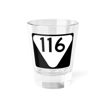 Secondary Tennessee 116 (Tennessee) (Road Sign) Shot Glass 1.5oz 1.5oz - Go Mug Yourself