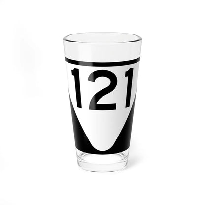 Secondary Tennessee 121 (Tennessee) (Road Sign) Pint Glass 16oz 16oz - Go Mug Yourself
