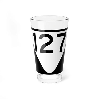 Secondary Tennessee 127 (Tennessee) (Road Sign) Pint Glass 16oz 16oz - Go Mug Yourself