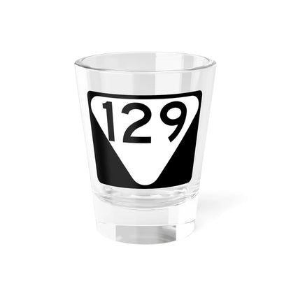 Secondary Tennessee 129 (Tennessee) (Road Sign) Shot Glass 1.5oz 1.5oz - Go Mug Yourself
