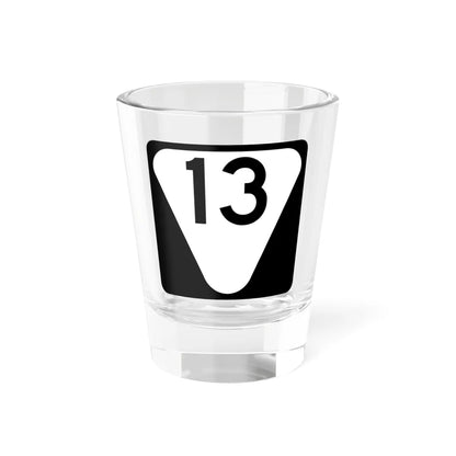 Secondary Tennessee 13 (Tennessee) (Road Sign) Shot Glass 1.5oz 1.5oz - Go Mug Yourself