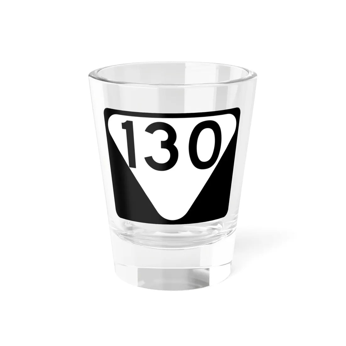 Secondary Tennessee 130 (Tennessee) (Road Sign) Shot Glass 1.5oz 1.5oz - Go Mug Yourself