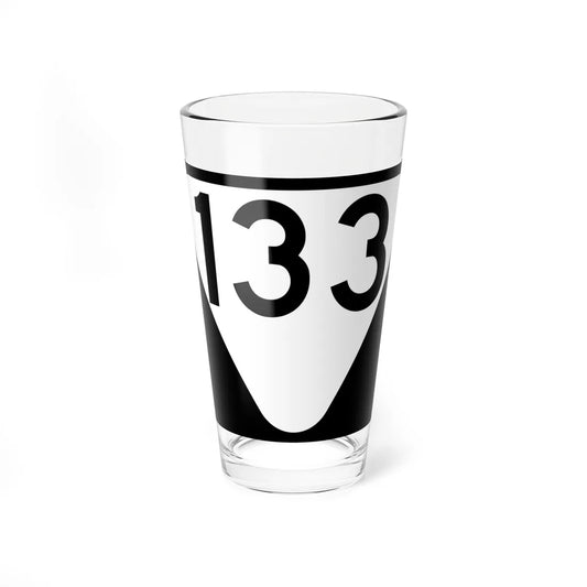 Secondary Tennessee 133 (Tennessee) (Road Sign) Pint Glass 16oz 16oz - Go Mug Yourself