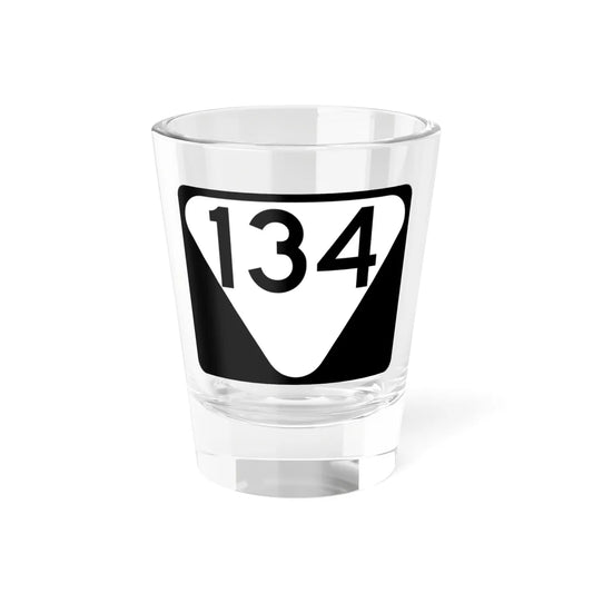 Secondary Tennessee 134 (Tennessee) (Road Sign) Shot Glass 1.5oz 1.5oz - Go Mug Yourself