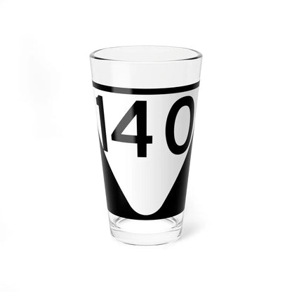 Secondary Tennessee 140 (Tennessee) (Road Sign) Pint Glass 16oz 16oz - Go Mug Yourself