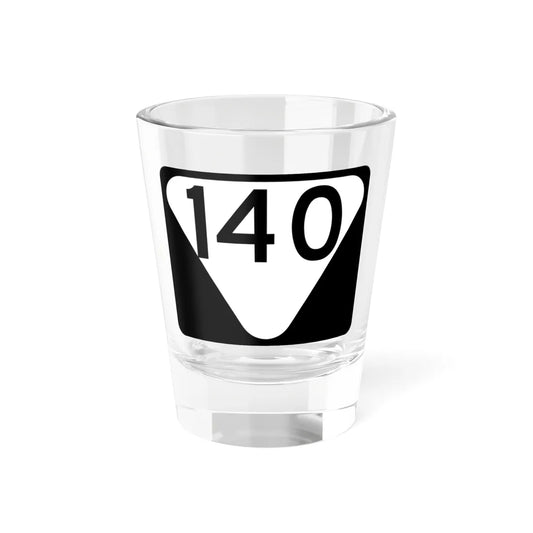 Secondary Tennessee 140 (Tennessee) (Road Sign) Shot Glass 1.5oz 1.5oz - Go Mug Yourself