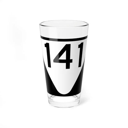 Secondary Tennessee 141 (Tennessee) (Road Sign) Pint Glass 16oz 16oz - Go Mug Yourself