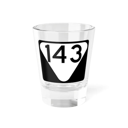 Secondary Tennessee 143 (Tennessee) (Road Sign) Shot Glass 1.5oz 1.5oz - Go Mug Yourself