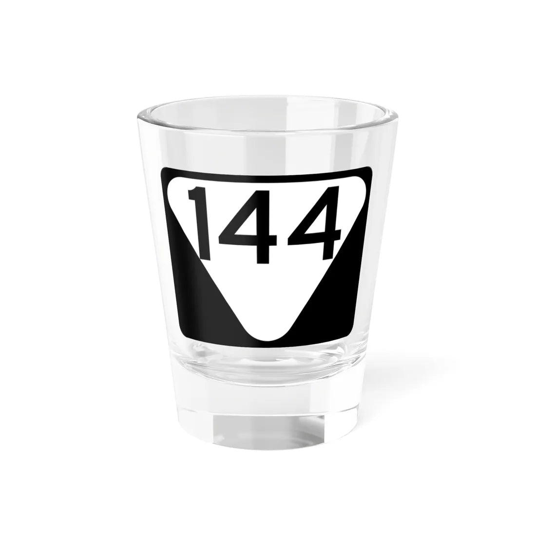 Secondary Tennessee 144 (Tennessee) (Road Sign) Shot Glass 1.5oz 1.5oz - Go Mug Yourself