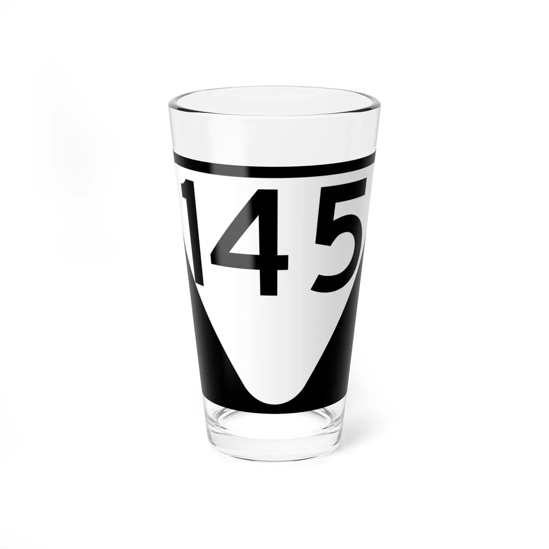Secondary Tennessee 145 (Tennessee) (Road Sign) Pint Glass 16oz 16oz - Go Mug Yourself