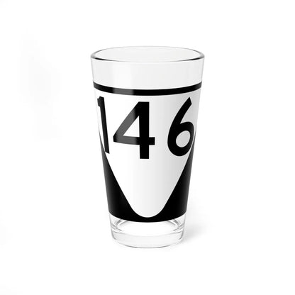 Secondary Tennessee 146 (Tennessee) (Road Sign) Pint Glass 16oz 16oz - Go Mug Yourself