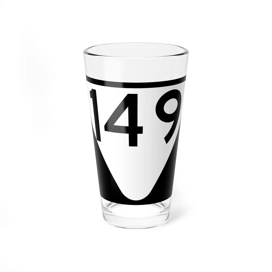 Secondary Tennessee 149 (Tennessee) (Road Sign) Pint Glass 16oz 16oz - Go Mug Yourself