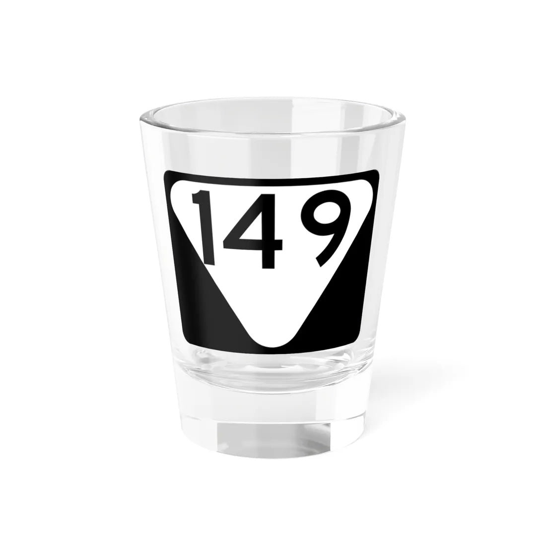 Secondary Tennessee 149 (Tennessee) (Road Sign) Shot Glass 1.5oz 1.5oz - Go Mug Yourself