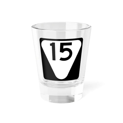 Secondary Tennessee 15 (Tennessee) (Road Sign) Shot Glass 1.5oz 1.5oz - Go Mug Yourself