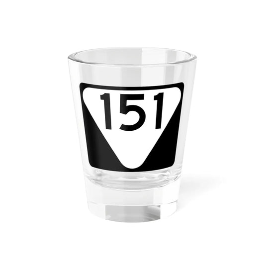Secondary Tennessee 151 (Tennessee) (Road Sign) Shot Glass 1.5oz 1.5oz - Go Mug Yourself
