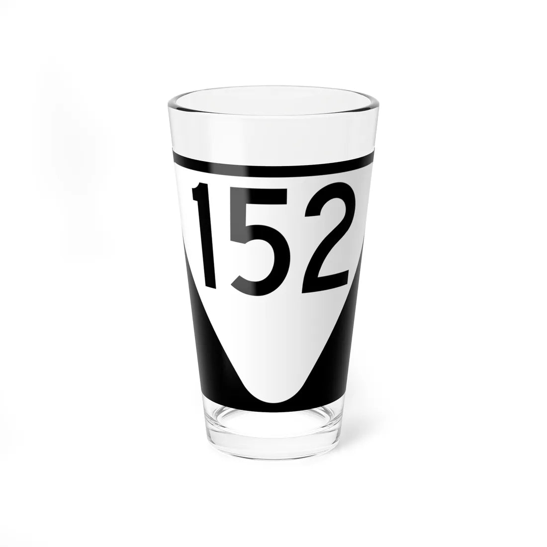 Secondary Tennessee 152 (Tennessee) (Road Sign) Pint Glass 16oz 16oz - Go Mug Yourself