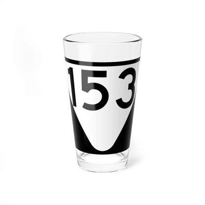 Secondary Tennessee 153 (Tennessee) (Road Sign) Pint Glass 16oz 16oz - Go Mug Yourself