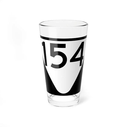Secondary Tennessee 154 (Tennessee) (Road Sign) Pint Glass 16oz - Go Mug Yourself